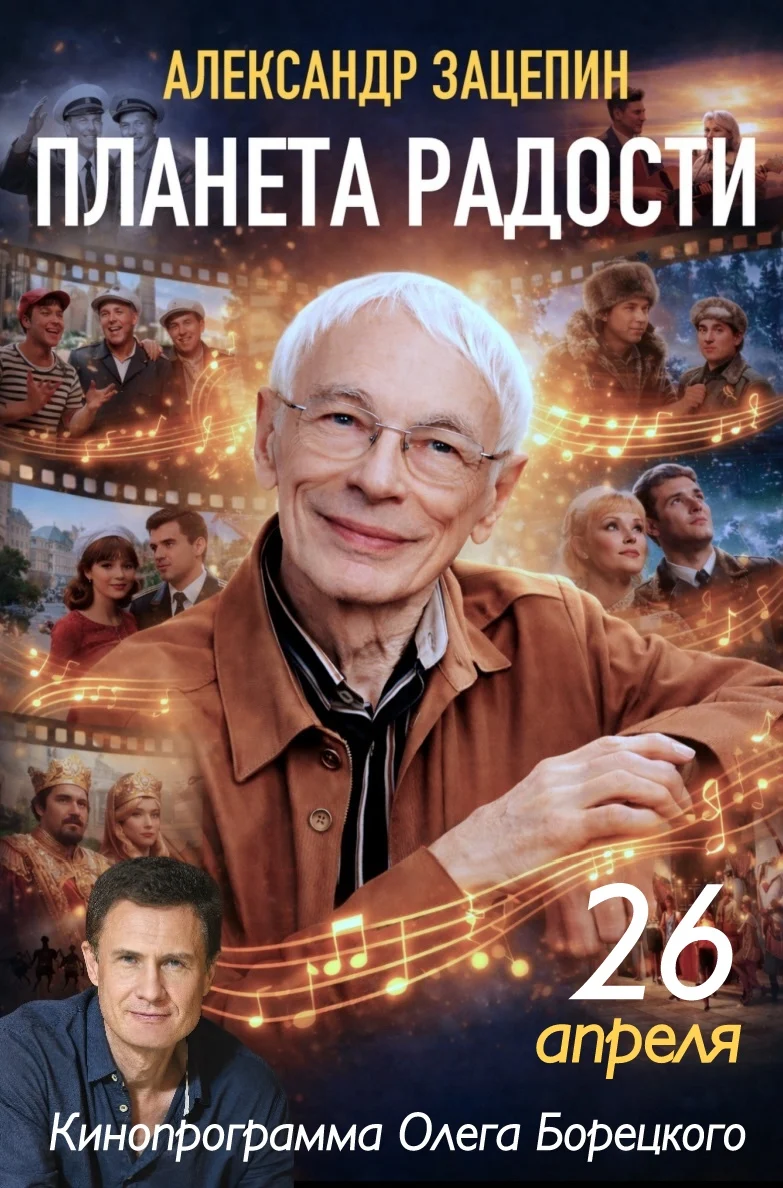 Александр Зацепин: Планета радости — афиша Алматы, От 5 000 ₸