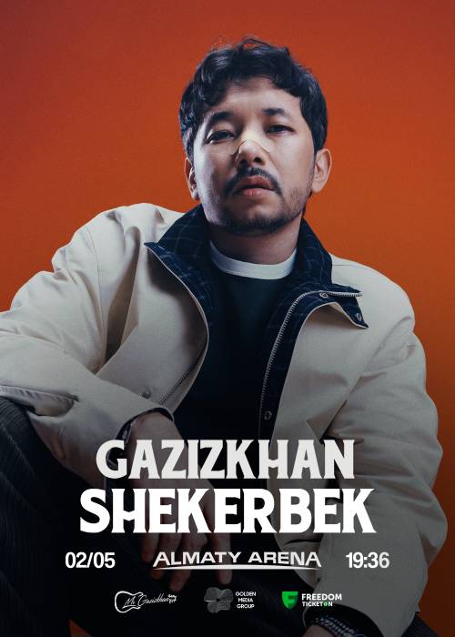 Gazizkhan Shekerbek Алматы қаласында — афиша Алматы, От 5 000 ₸